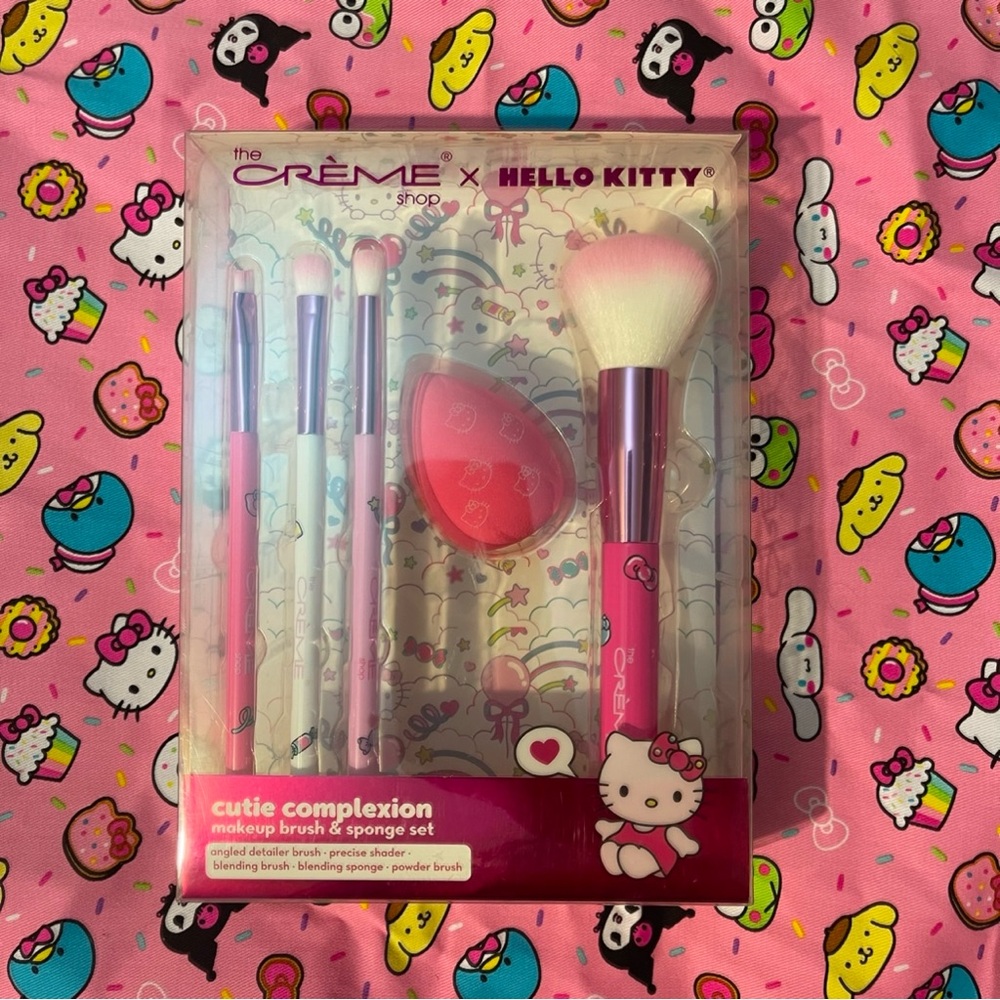 Hello Kitty Make Up Brush Set